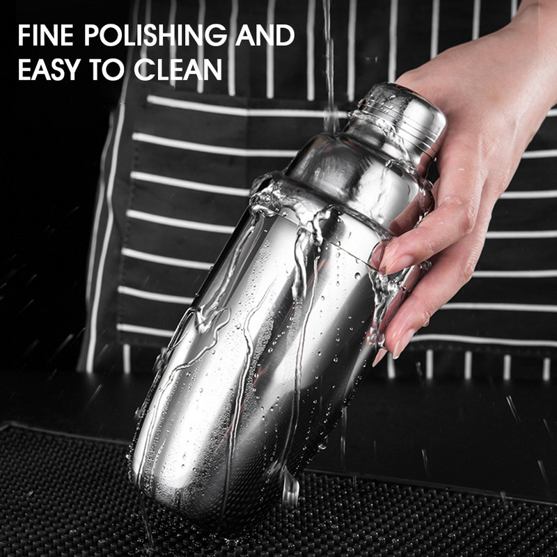Shaker za koktele od nehrđajućeg čelika Mikser Wine Martini Boston Shaker za barmena Drink Party Barware Tools Bar Set 350ml/530/750ml
