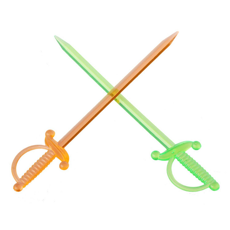 50 vnt Mišrios spalvos piratų kardo kokteilių švediško stalo gimtadienio torto dekoravimui vaisių lazdelės, havajietiškas gėrimas