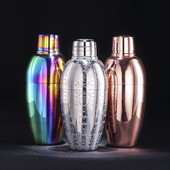 500 ml 3 gab. Vintage kokteiļu šeikeru stieņa šeikera šeikeru stieņa instrumenti