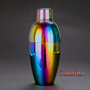 500 ml 3 gab. Vintage kokteiļu šeikeru stieņa šeikera šeikeru stieņa instrumenti