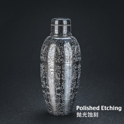 500 ml 3 gab. Vintage kokteiļu šeikeru stieņa šeikera šeikeru stieņa instrumenti