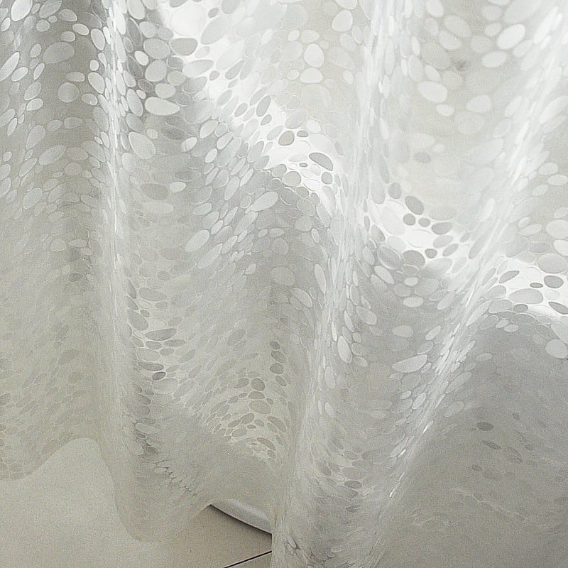 3D permatomos dušo užuolaidos vandeniui atsparios miltligės EVA vonios užuolaidos Šiuolaikinės akmenimis grįstos vonios užuolaidos su kabliukais