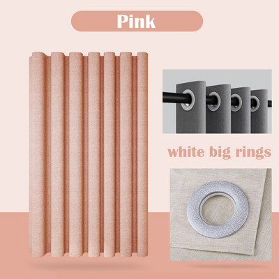 Prabangios storos lino imitacijos dušo užuolaidos vandeniui atsparios vonios užuolaidos vonios kambariui didelis vonios užvalkalas su metaliniais kabliukais