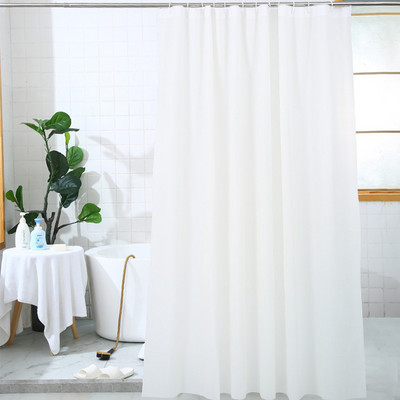 Vízálló zuhanyfüggöny PEVA vastag fürdőszobai paravánok akasztóval, penészálló, tartós fürdőkádfüggönyök otthoni nappali dekoráció