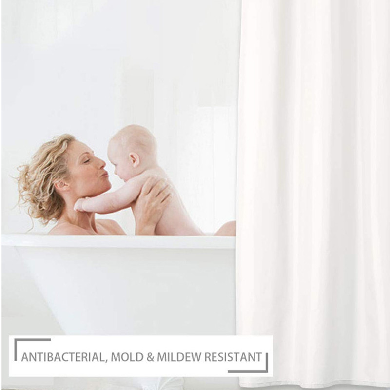 Vandeniui atsparios dušo užuolaidos PEVA storos vonios sienelės su kabliu, atsparios pelėsiui, patvarios vonios užuolaidos namų svetainės dekoras