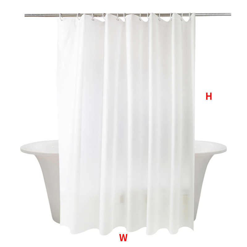 Vandeniui atsparios dušo užuolaidos PEVA storos vonios sienelės su kabliu, atsparios pelėsiui, patvarios vonios užuolaidos namų svetainės dekoras