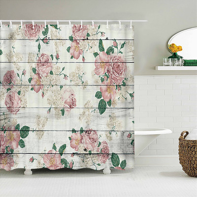 Vodootporne tkanine Zavjese za tuširanje Lišće drveća Bijela breza Kupaonica Velika 240X180 3D print Dekoracija Zavjesa za tuširanje Zaslon za kadu