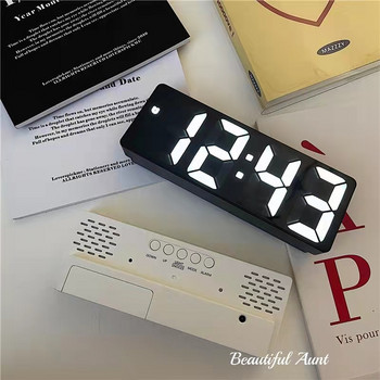 Ρολόι LED κομοδίνο Ψηφιακά Ξυπνητήρια Επιτραπέζιο Ηλεκτρονικό Ψηφιακό Ρολόι Επιτραπέζιο Ρολόι Snooze Επιτραπέζιο Ρολόι Αφύπνιση Ξυπνητήρι