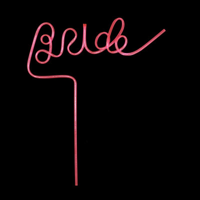 Smiješno kreativno 3D slovo Tubularis Dekoracije za zabave Preslatke unikatne slamke Potrepštine za svadbenu večeru na veliko