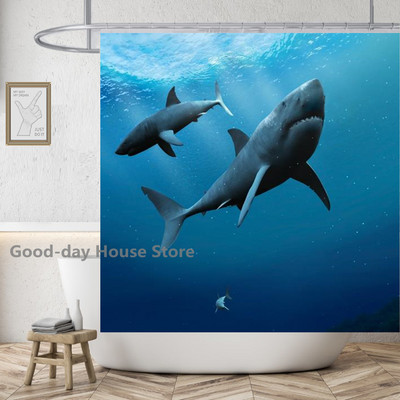 Cute Dinosaur Funny Κουρτίνα μπάνιου Αδιάβροχη Γάτα Πράσινα Φύλλα Ύφασμα Παστέλ Κουρτίνες Πόρτας Τουαλέτας Μοντέρνα Μαρμάρινα Cortina