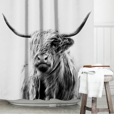 Cute Dinosaur Funny Κουρτίνα μπάνιου Αδιάβροχη Γάτα Πράσινα Φύλλα Ύφασμα Παστέλ Κουρτίνες Πόρτας Τουαλέτας Μοντέρνα Μαρμάρινα Cortina