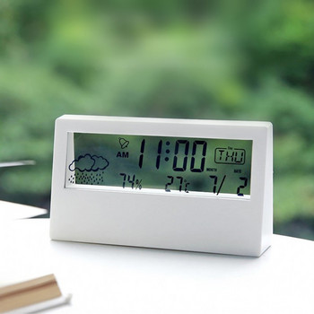 LED Ψηφιακό Έξυπνο Ξυπνητήρι Σίγαση Ημερολόγιο Επιτραπέζιου υπολογιστή Ηλεκτρονικά επιτραπέζια ρολόγια θερμοκρασίας Ηλεκτρονικά επιτραπέζια ρολόγια με μπαταρία