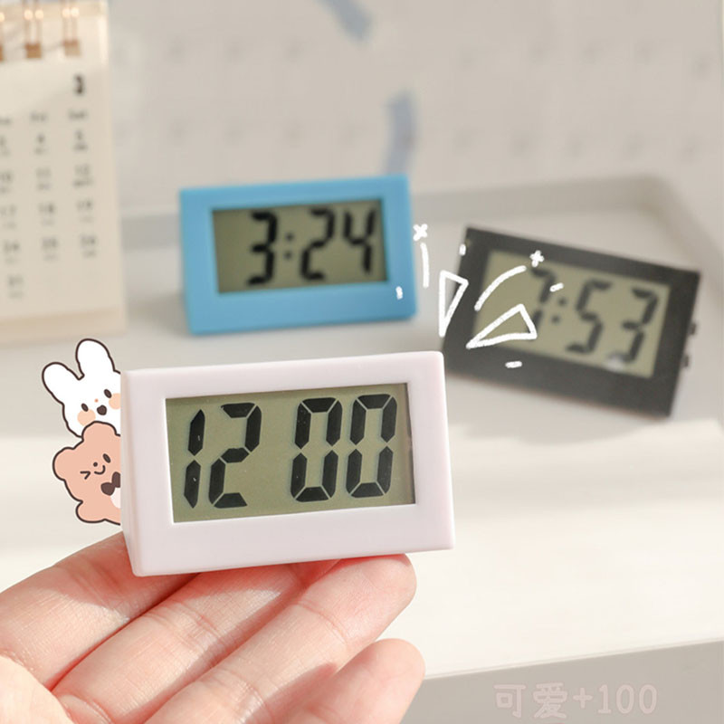 Slatki mini stolni sat Stolni stolni sat Studentski prijenosni elektronički sat Jednostavan stolni sat Stolni digitalni elektronički sat