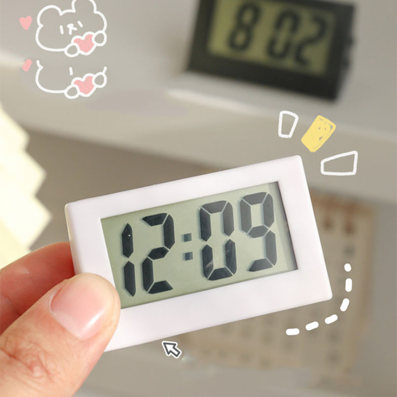Slatki mini stolni sat Stolni stolni sat Studentski prijenosni elektronički sat Jednostavan stolni sat Stolni digitalni elektronički sat