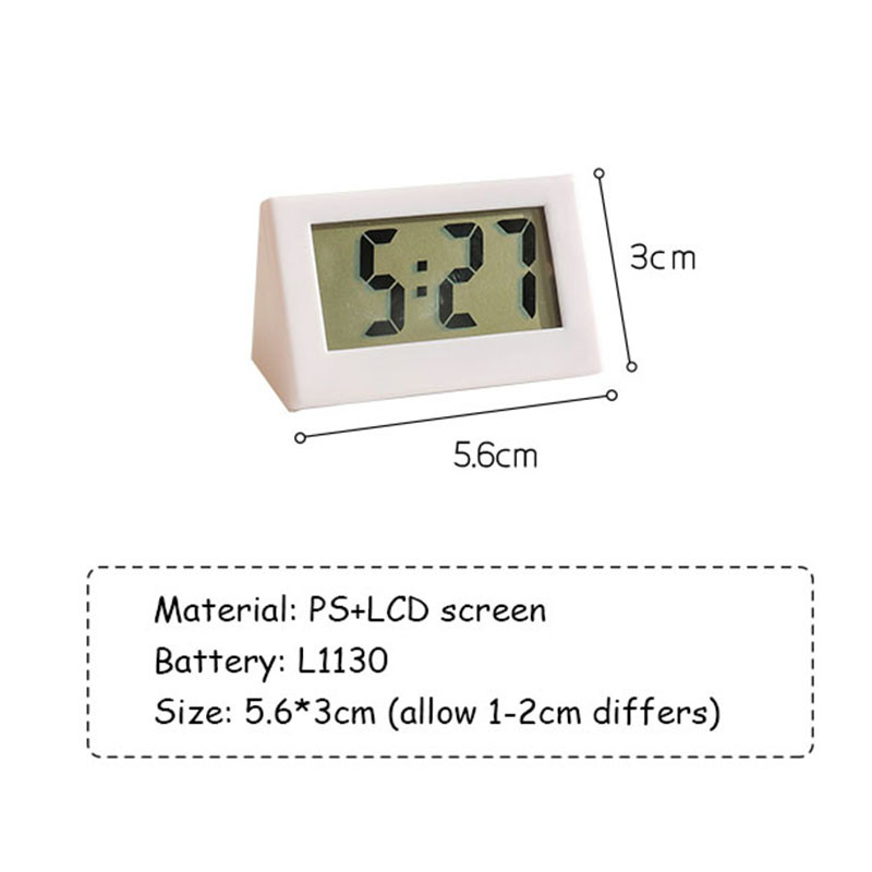 Slatki mini stolni sat Stolni stolni sat Studentski prijenosni elektronički sat Jednostavan stolni sat Stolni digitalni elektronički sat