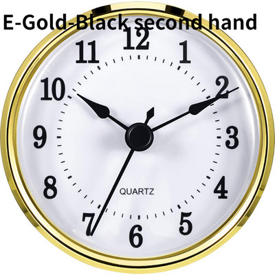 Promjer 80 mm Okrugli sat s umetnutim zvonom, rukotvorina, umetnuta kvarcna glava zvona Jezgra zvona