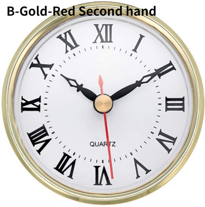 Promjer 80 mm Okrugli sat s umetnutim zvonom, rukotvorina, umetnuta kvarcna glava zvona Jezgra zvona