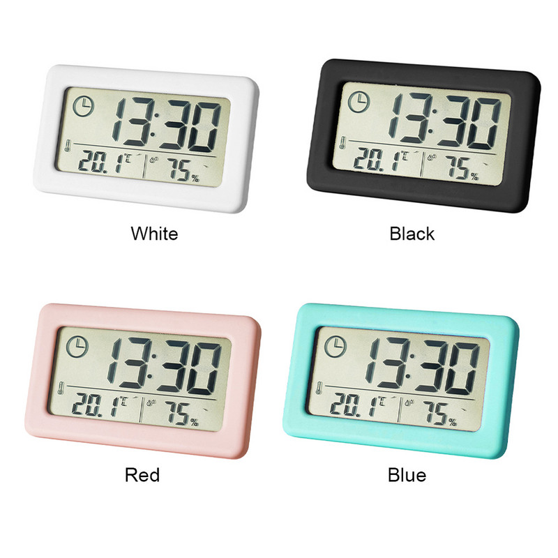 Stolno računalo Za uz krevet Na baterije Temperatura Vlažnost Zidni digitalni sat Veliki zaslon LCD zaslon Monitor Auto Stol