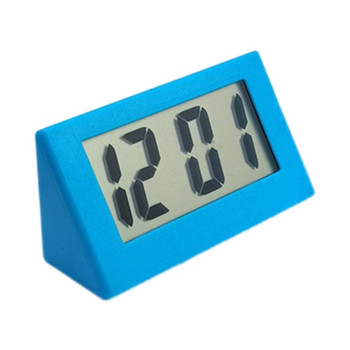 A0NA Mini for TRIANGLE for TIME Clock Μικρά ψηφιακά ρολόγια Διακόσμηση επιτραπέζιου υπολογιστή για το σπίτι Παιδικό δωμάτιο Διακοσμητικό κρεβάτι