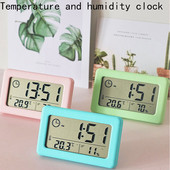 Ceas cu alarmă digitală LED cu termometru Ceas electronic de birou Ceas de dimineață