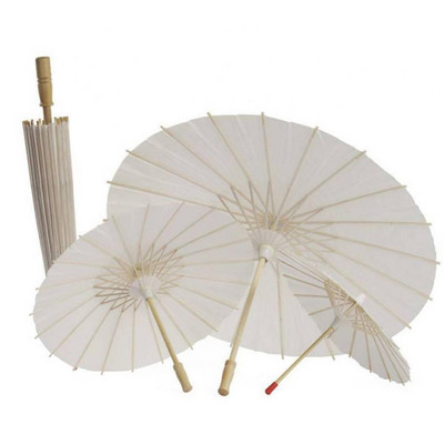 Ново в китайски реколта Направи си сам хартиен чадър Сватбен декор Фотосесия Чадър Танцов реквизит