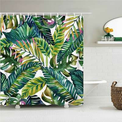 3D vannas istabas aizkari Krāsaini skaisti ziedi Apdruka Dušas aizkari Mājas apdare Ūdensizturīgs poliestera audums Vannas ekrāns