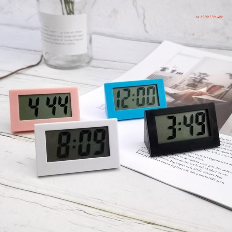Mini za TRIANGLE za VRIJEME Sat LED zaslon Noćni ormarić 12H Digitalni elektronski Drop Shipping