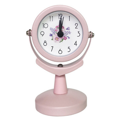 Retro stolni sat Okretni stolni sat Jednostavan slatki stil Kreativno uređenje doma Spavaća soba Studentski dom Sat uz noćni krevet