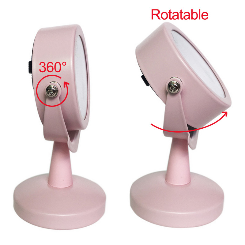 Retro stolni sat Okretni stolni sat Jednostavan slatki stil Kreativno uređenje doma Spavaća soba Studentski dom Sat uz noćni krevet