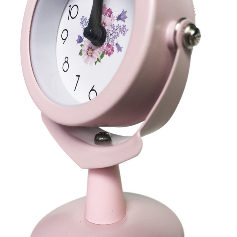Retro stolni sat Okretni stolni sat Jednostavan slatki stil Kreativno uređenje doma Spavaća soba Studentski dom Sat uz noćni krevet