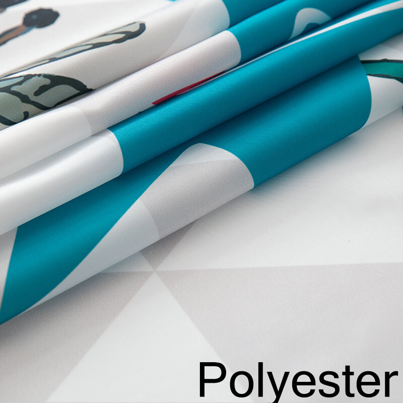 Crno-bijela zavjesa za tuš s ispisom slova Pure Natural Art Design Kupaonska zavjesa Jednostavan nordijski kućni dekor Kuka za ekran za kadu