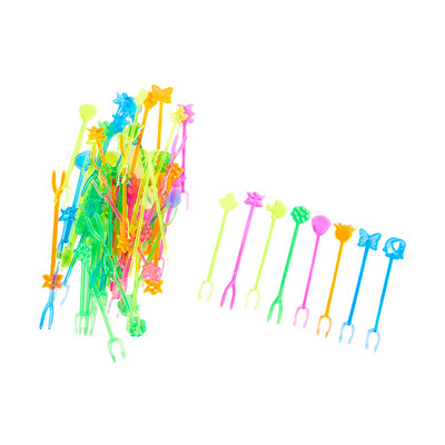 8/12 komada Kreativno dijamantno srce Vilica za voće Dječji užina Torta Desert Hrana Pijuk za voće Čačkalica Bento ručkovi Dekoracija za zabave