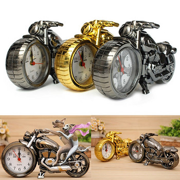 Cool μοτοσικλέτα μοτοσικλέτα Quartz Ξυπνητήρι Δημιουργικό Επιτραπέζιο Ρολόι Σπίτι Δώρο γενεθλίων Ρολόι Drop Shipping