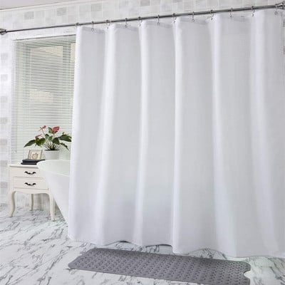 Obnažite seksi ženu Bijela zavjesa za tuširanje Vodootporna visokokvalitetna poliesterska tkanina za plažu Periva originalna Cortinas kućna dekoracija