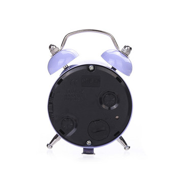 Ηλεκτρονικό μικρό ξυπνητήρι 50mm Creative Rabbit Ears Cute Mini Metal Μικρό Ξυπνητήρι για Επιτραπέζιο Επιτραπέζιο Ρολόι Υπνοδωματίου