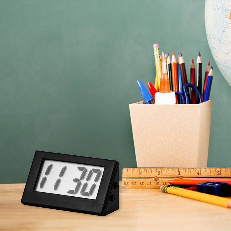 Stolni sat LCD zaslon Način isključivanja zvuka Stojeći broj za razne prigode Kućni stol Dekoracija Kuhinja Radna soba