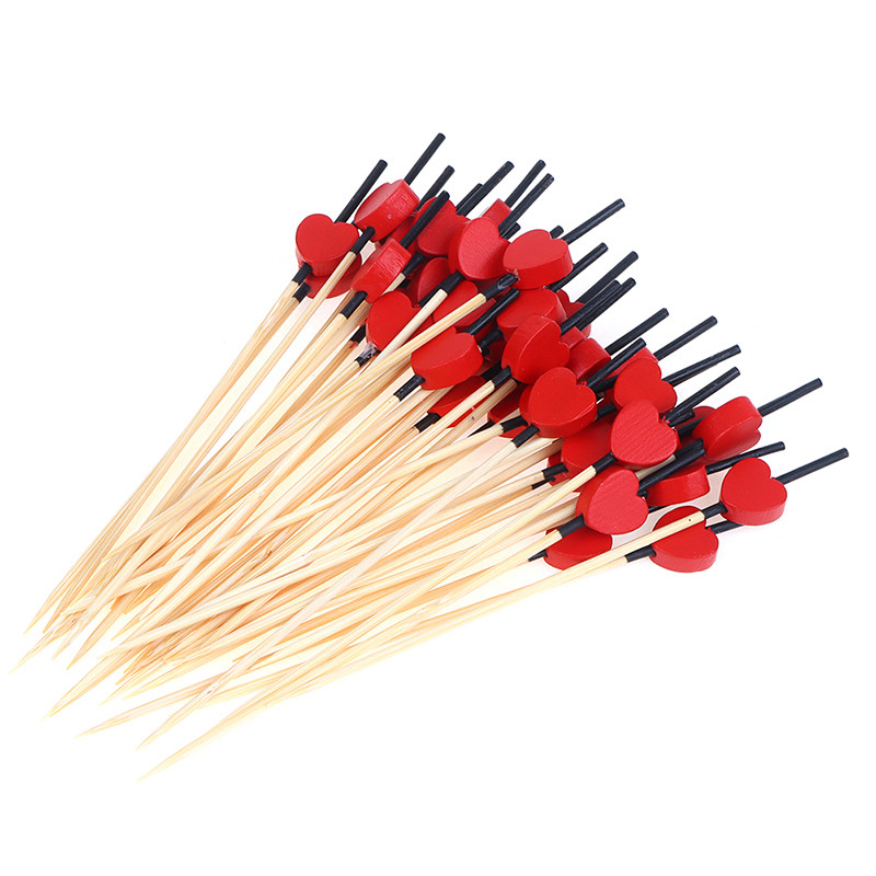 100 tk 12 cm südalill bambuskork Rootsi lauaga tassikoogid puuviljakahvlipidu magustoidu salatipulk kokteilivarras pulmakaunistuseks