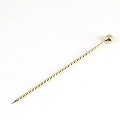 Metalinės nerūdijančio plieno kokteilių adatos Virtuvės ir baro vaisiai Dantų krapštukai Vaisių lazdelės Kokteilių krapštukai Garnyro kokteilių priedai