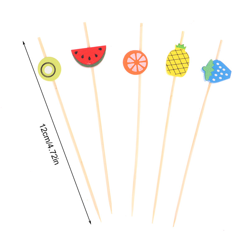 100 gab., 12 cm, augļu formas pārtika.