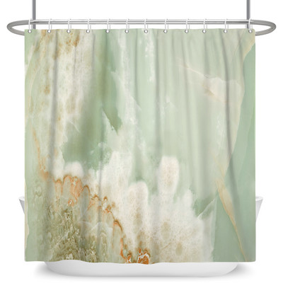 Tekstura mramornog uzorka Zavjese za tuširanje Apstraktne gradijentne vodootporne poliesterske zavjese za kupaonicu Kućni dekor s kukama