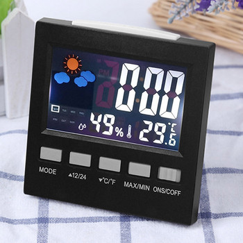 Ψηφιακό ρολόι υψηλής ποιότητας 1 PC Ημερομηνία Εβδομάδα Ώρα Οθόνη LED Επιτραπέζιο ρολόι με οπίσθιο φωτισμό Ψηφιακό ημερολόγιο Οικιακού γραφείου