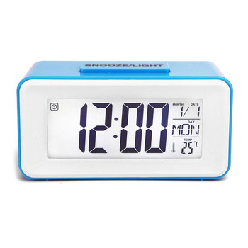 Ψηφιακά ξυπνητήρια LED Μαθητικά ρολόγια με θερμόμετρο εβδομάδας ρολόι Ηλεκτρονικό επιτραπέζιο ημερολόγιο LCD Desk Timer
