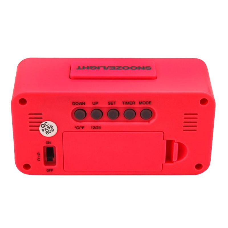 Digitalni LED budilice Studentski satovi s termometrom za odgodu tjedna Elektronički stolni kalendar LCD stolni mjerač vremena