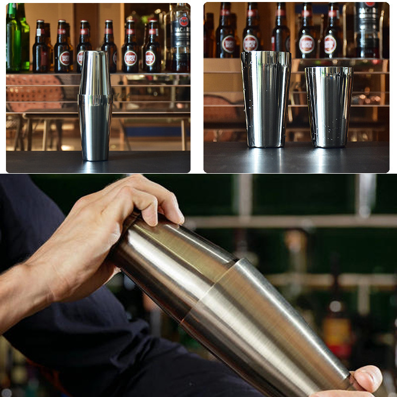 1-13gb kokteiļu šeikeru komplekts nerūsējošā tērauda vīna miksera dzēriena sarkanvīna kokteiļu šeikeris bārmeņa instrumentu komplekts ovāls koka statīva pamatne
