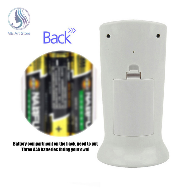 LED digitalni budilica s plavim pozadinskim osvjetljenjem Digitalni kalendar Temperatura Elektronički kalendar Termometar Led sat s vremenom