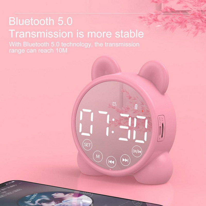 60% vruće rasprodaje!! P1 zvučnik kompatibilan s Bluetoothom 5.0 s velikim zaslonom Mini bežična zvučna kutija za dom