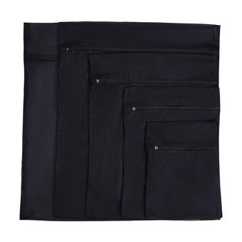 Ρούχα πλυντηρίου ρούχων με φερμουάρ Μαύρη διχτυωτή τσάντα ρούχων με προστατευτικό δίχτυ που αναδιπλώνεται