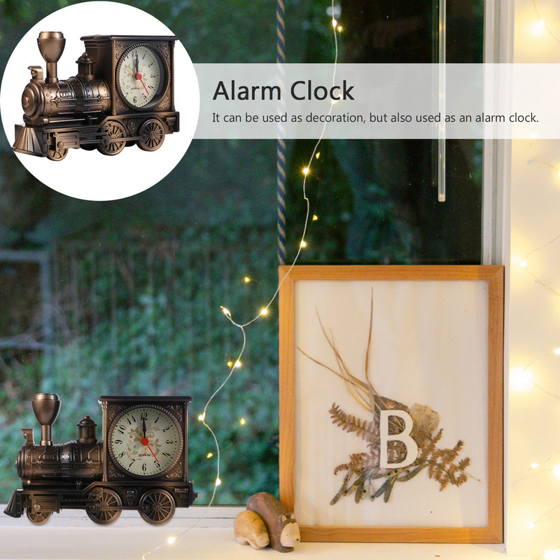 Sat, alarm, vlak, starinski stol, noćni ormarić, retro satovi, ukrasi, stolni stol, ukrasna glava, model, ukrasi, dječji ukrasi