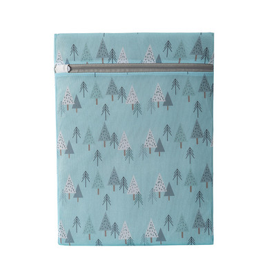 Värviline polüesterprintimine pesukotid aluspesu rinnahoidja pesumasina kott võrgusilma reisikorraldaja pesukott Kokkupandav pesukorv