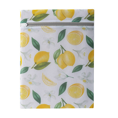 Värviline polüesterprintimine pesukotid aluspesu rinnahoidja pesumasina kott võrgusilma reisikorraldaja pesukott Kokkupandav pesukorv